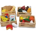 Melissa & Doug - Дървен комплект - Хранителните продукти (10271)