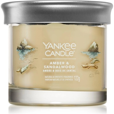 Yankee Candle Amber & Sandalwood ароматна свещ 122 гр