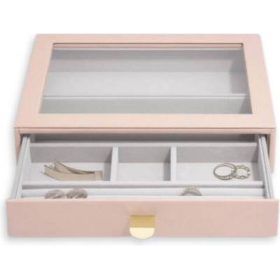 Stackers šperkovnice se šuplíkem Blush Classic Display Drawer růžová 75811