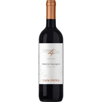 Casa Defra Cabernet Sauvignon červené 12% 0,75 l (čistá fľaša)