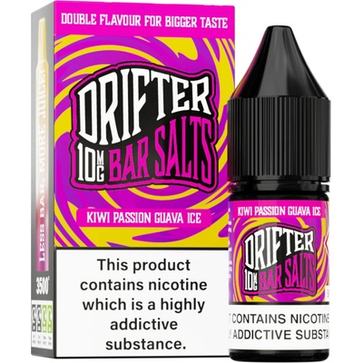 Juice Sauz Drifter Bar Salts Kiwi Passionfruit Guava Ice 10 ml 10 mg