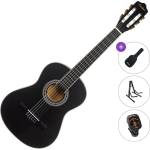 Pasadena PC-10-3/4 Standard SET Black Класическа китара с размер 3/4