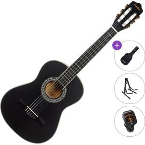 Pasadena PC-10-3/4 Standard SET Black Класическа китара с размер 3/4