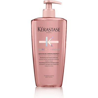 Kérastase Chroma Absolu Bain Riche Chroma Respect Nourishing Protective Shampoo system 500 ml
