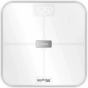 Tefal Кантар Tefal BM9740F0, до 200 кг. натоварване, индекс на телесна маса, бял (BM9740F0)