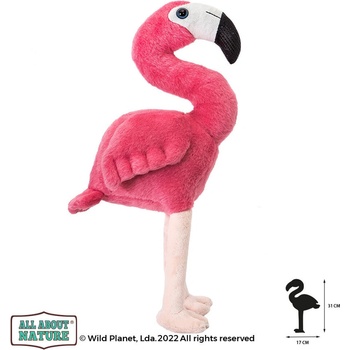 Wild Planet Плюшена играчка, Фламинго 31см. Wild Planet (K8185)
