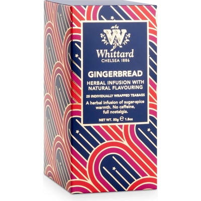 Whittard of Chelsea Bylinný Čaj Gingerbread Infusion 25 ks