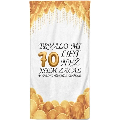 Impar Osuška 140 x 70 cm - Trvalo mi 70 let