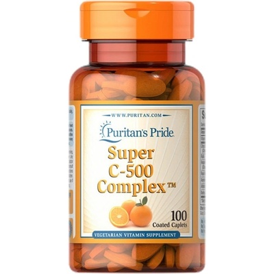Puritan's Pride Vitamin C-500 Complex [100 капсула]