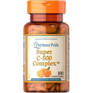Puritan's Pride Vitamin C-500 Complex [100 капсула]