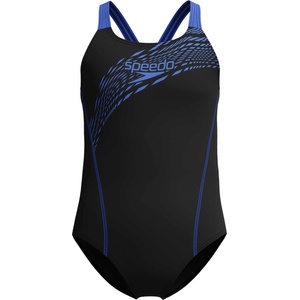 Speedo Цял бански girls medley logo medalist (8-1345818373)