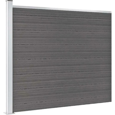Nabytek XL Plotový dílec WPC 175 x 146 cm šedý