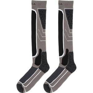 Nevica Мъжки ски чорапи Nevica Meribel 2 Pack Ski Sock Mens - Dark Grey