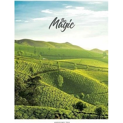 SHKOLYARYK Sešit The Magic mix motivů A5 čtverečkovaný