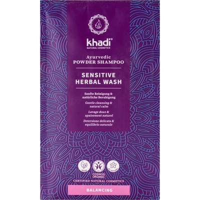 Khadi® Ayurvedic Powder Shampoo Sensitive Herbal Wash 50 g