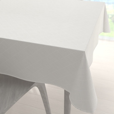 Biante Teflónový štvorcový obrus Milano TF-049 smotanový 50x50 cm