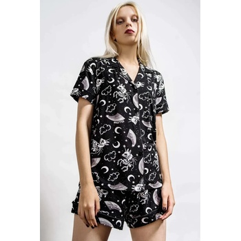 Image 1 of KILLSTAR дамска пижама (комплект) KILLSTAR - Moonbow - Черен - KSRA004185