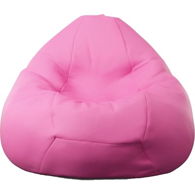 PUFRELAX Пуф, круша, 320л. , Nirvana Grande - Roz, Еко кожа, Пълнеж от полистиролни перли (PUF-G-NGR-AR-ROZ)