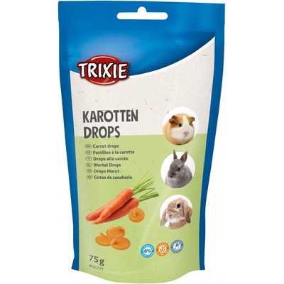 TRIXIE Витаминни капки за гризачи - морковени, 75г