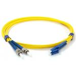 Conneu LC-ST дуплексна пач корда, сингълмод OS2, 3 мм. , жълта, Conneu (1.0 м) (CNFJ-LCSTOS2DYE3mm-1)