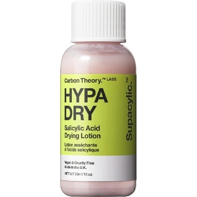 Carbon Theory Supacylic Hypa Dry - 2% Salicylic Acid Overnight Drying Lotion 30 ml