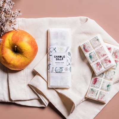 Candy Soap přírodní sojový vosk Jablečný závin 55 g