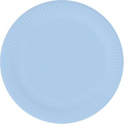 Taniere svetlo modré - Gender reveal - narodenie chlapca - 18 cm - 6 ks