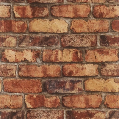 Rasch Samolepicí tapeta na zeď, oranžová cihla, 0,53 x 6,00 m