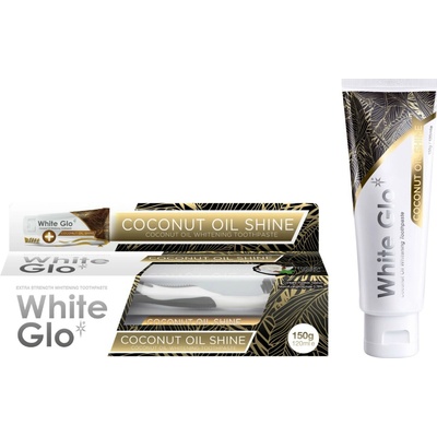 White Glo Coconut Oil Shine Whitening Toothpaste 150 g