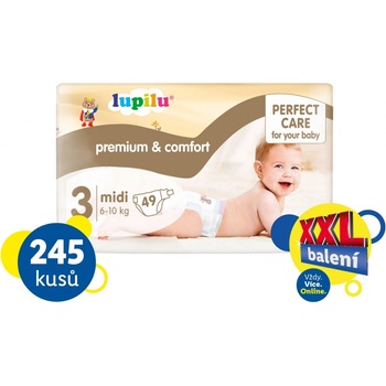 LUPILU XXL Premium Comfort 3 MIDI 245 ks