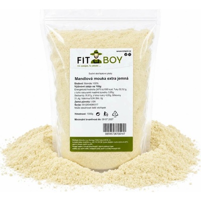 Fitboy Mandlová mouka Extra jemná 1 kg
