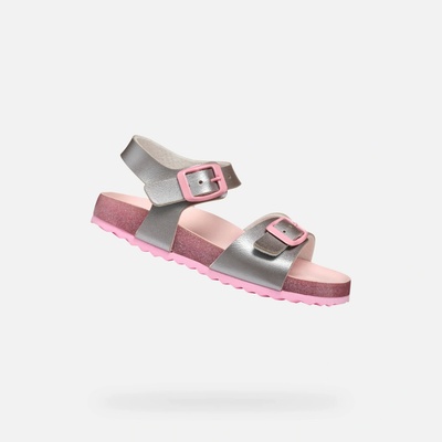 Geox Adriel Girl G002388 Stříbrná