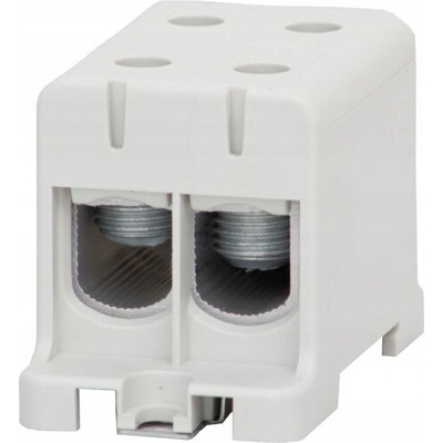 Šroubová svorka 2-pólová 2 x 2 x 95mm2 Al/Cu šedá F-Elektro F2.0298