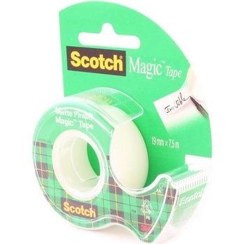 3M Scotch Magic Invisible s odvíječem 19 mm x 7,5 m