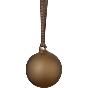 Blomus Juhla rustic brown коледни топки, 4 бр (63218)