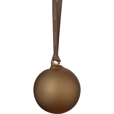 Blomus Juhla rustic brown коледни топки, 4 бр (63218)