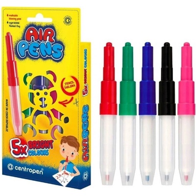 Centropen Air Pens Pastel 1500 5 ks