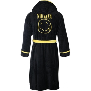 ROCK OFF Халат Nirvana - Yellow Happy Face - ROCK OFF - NIRVROBE01MB