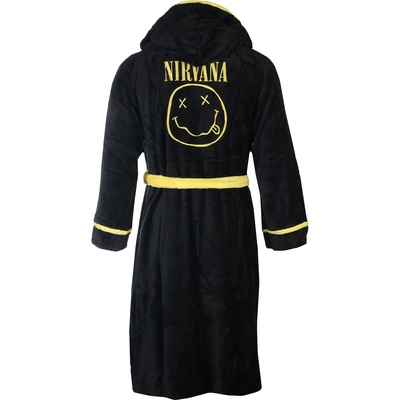 ROCK OFF Халат Nirvana - Yellow Happy Face - ROCK OFF - NIRVROBE01MB