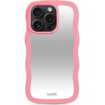 Holdit Гръб Holdit Wavy Case за iPhone 14 Pro - Rouge Pink/Mirror