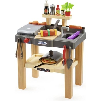 Ecoiffier Лятна кухня с пещ за пица