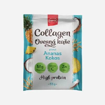Semix Ovsená kaša s kolagénom s ananásom a kokosom so sladidlom 55 g