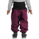 Unuo Batolecí softshellové kalhoty s beránkem Light Fialová