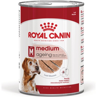 Royal Canin ROYAL CANIN® Medium Ageing 7+ 410 г мокра храна, пастет, за кучета над 7 години, средни породи