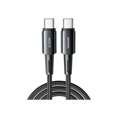 Essager EXCTT3-CG0G-P Sunset USB-C / USB-C 2.0 5A 240W 1m černý