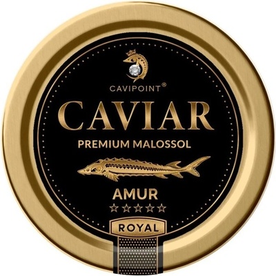 Cavipoint kaviár z jesetera amur royal malossol 50 g