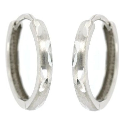 Zlatnictví U Kostela náušnice kroužky s jemnou rytinou 305679398