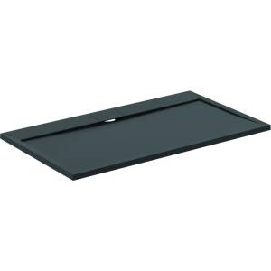 Ideal Standard i. life Ultra Flat S правоъгълно душ корито, наситено черно, 140x80 см (T5224FV)