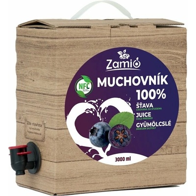 Zamio 100% ovocná šťava Muchovník 3 l