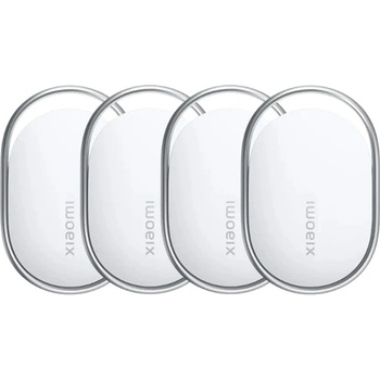 Xiaomi TAG bluetooth проследяване за 4pcs ключодържател, IP67 водоустойчив, БЯЛ (BHR08SKGL)